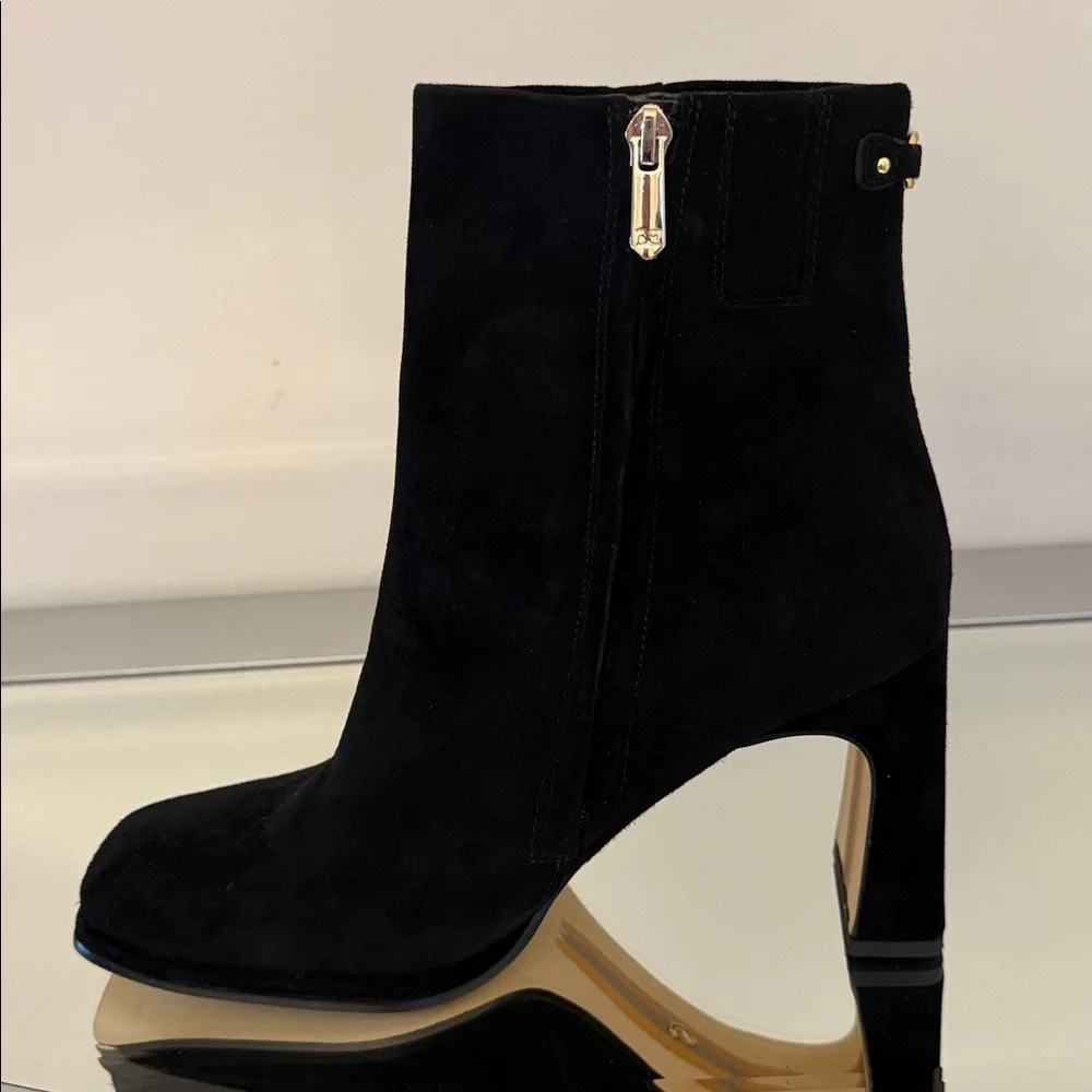 SAM EDELMAN Irie Black Suede Boots Women’s size 9 - Picture 11 of 16